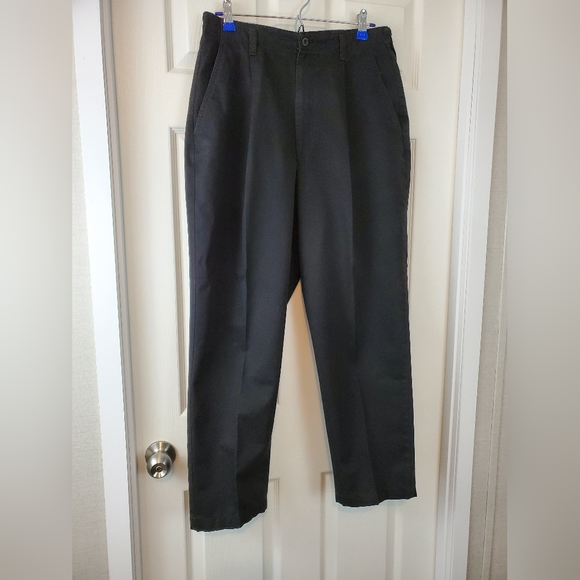Savane 100% Cotton Pleated Slacks - Picture 2 of 16